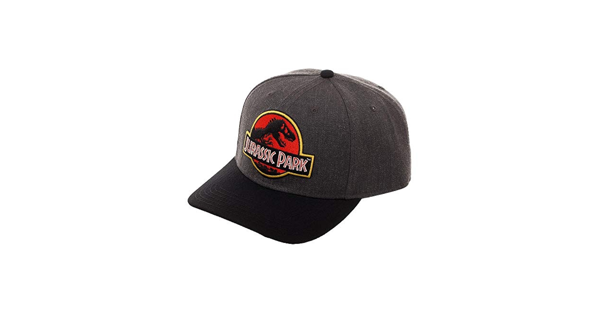 Amazon.com: Jurassic Park Hat Classic Logo Curved Snapback