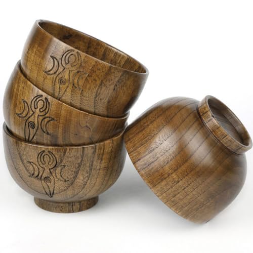 Cuenco de madera para altar como obsequio Luxshiny 7