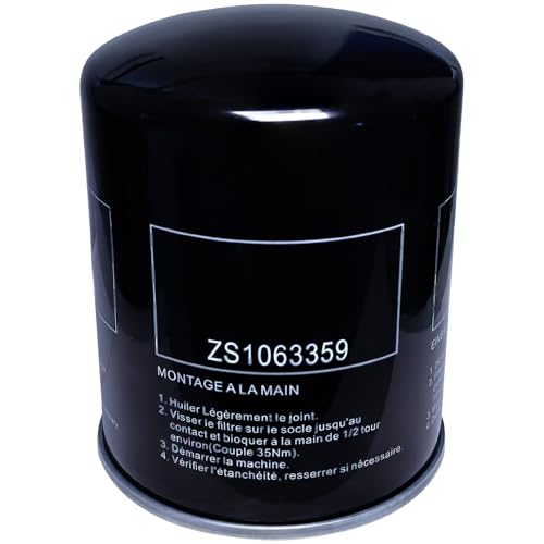 ZS1063359 Oil Filter Replacement Compatible with ESM30/37/50 Air Compressor