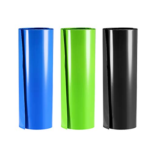 Tubo termorretractil de PVC de 133 mm de diametro para un aislamiento seguro de baterias