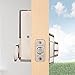 Kwikset Convert Zigbee 3.0 Electronic Smart Lock Conversion Kit in Satin Nickel