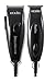 Andis 24075 Professional PivotPro and SpeedMaster Hair Clipper and Beard Trimmer PivotMotor Set, Black