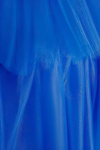 Fatapaese Women's High Low Tutu Skirt, Sweet Elastic Waist Tulle Layered Ruffles Mesh Long Tiered Skirt, Homecoming, Wedding, Evening Party, Christmas Event, Halloween