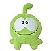 Carino Rana Peluche Cartone Animato Bambola Morbido Peluche Giocattolo Peluche per Bambini Om Nom Taglia La Corda Rana, Verde 1 pz