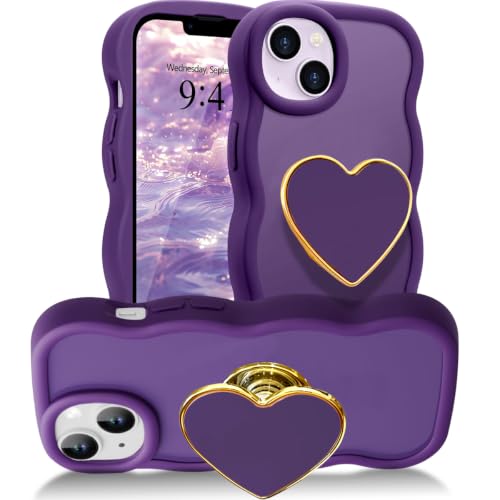 Coque iPhone 14 Plus avec cadre ondulé pour un style unique lors de vos sorties