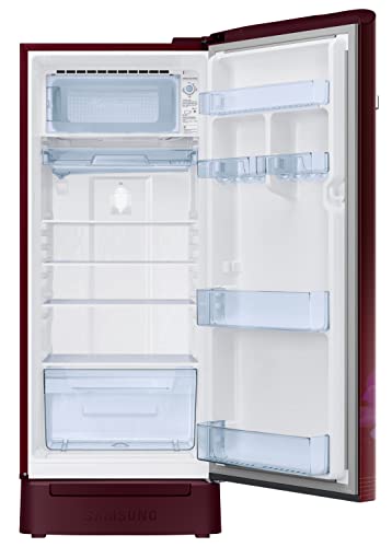 Image of Samsung 225L 4 Star Direct Cool Single Door Digital Inverter Refrigerator Appliance (RR23B2H2XHT /HL, Hydrangea Plum, 2022 Model)