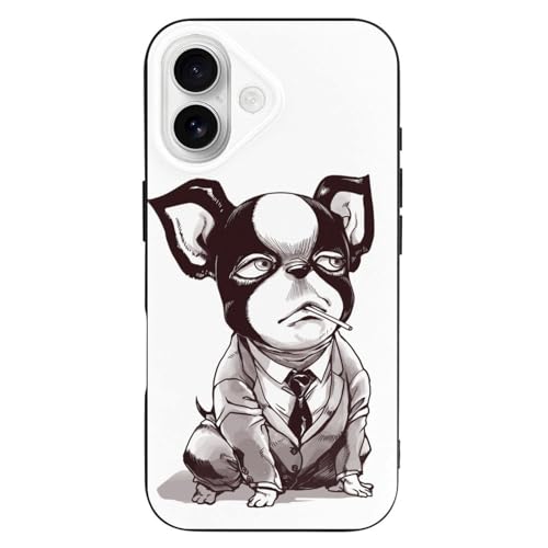 BOBYK ケース iPhone16/16Pro/16ProMax/16PLUS ジョジョの奇妙な冒険 イギー ケース ワイヤレス充電対応 TPU テクスチャー