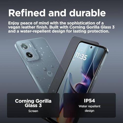 Motorola Moto e15 6.67" 90Hz Display, 64GB Storage, Android 14, 5200 mAh Battery Unlocked Smarphone (Misty Blue) - Image 6