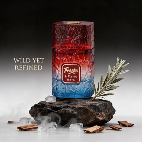 Image of A CENTER RS Freeze in Flames Unisex Perfume, for Men & Women, 3.4 FlOz EDP