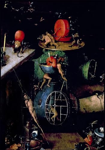 Tableaux les saints ermites Hieronymus Bosch impression d'art mural 60x90