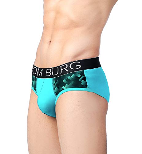 Image of TOM BURG Regular Cotton Designer Casual Smooth & Comfortable Brief for Men (Pack of 2)