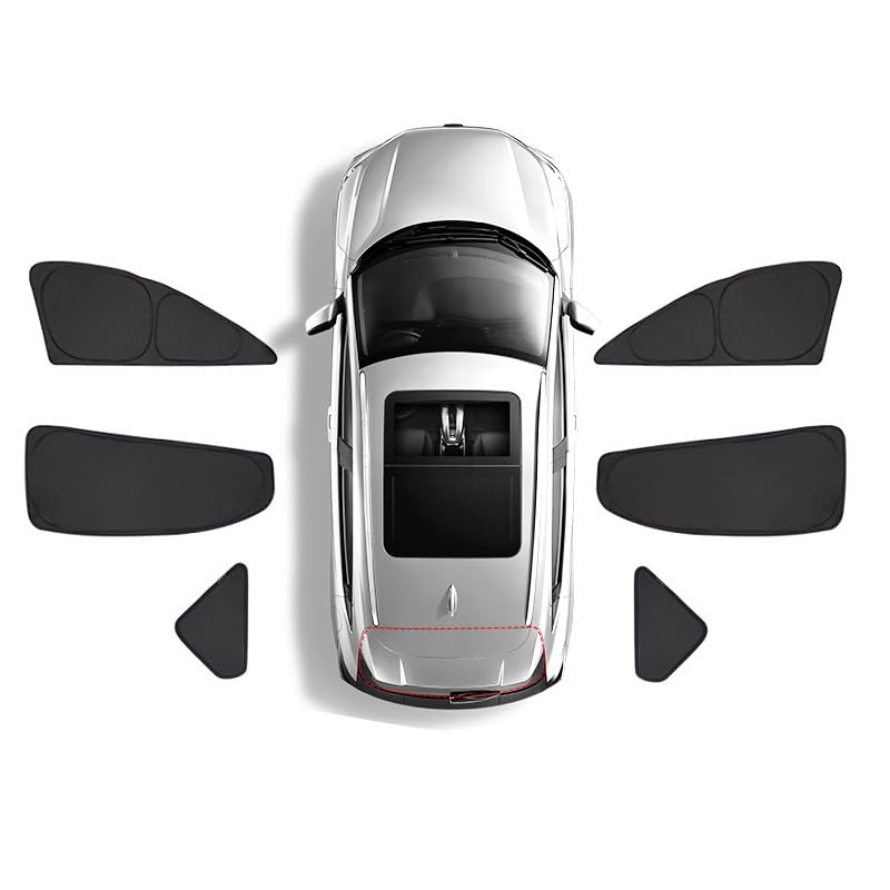 Pare-Soleil de Voiture pour Mitsubishi Eclipse Cross Protection UV Chaleur 6 Side