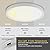 TALOYA 2 Pack 12 Inch LED Flush Mount Ceiling Light Fixture for Living Room Basement Closet Hallway Laundry Room Porch,20W Equivs to 200W 3000k/4000k/6500k