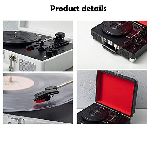 Tourne-Disque, Valise pour Tourne-Disque avec Bluetooth Multifonction, Sortie Ligne RCA, entrée AUX, Sortie Audio 3,5 mm… - Les Beatles, Paul McCartney, John Lennon, RIngo Starr, George Harrison Tourne-Disque, Valise pour Tourne-Disque avec Bluetooth Multifonction, Sortie Ligne RCA, entrée AUX, Sortie Audio 3,5 mm… – Image 5