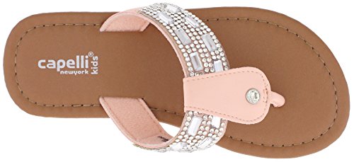 Capelli New York Girls Flip Flops with Cut Out Daisies3