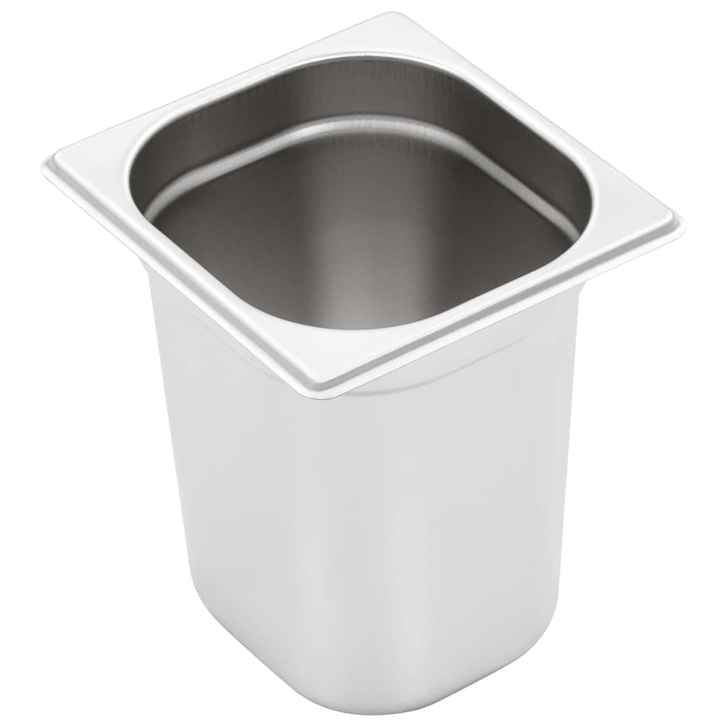 Bandejas Gastronorm 8 unidades GN 1/6 200 mm acero inoxidable,Casa y jardín,Cocina y comedor,Accesorios para aparatos de cocina,Accesorios para mesas de vapor,Cubetas para mesas de vapor-50909