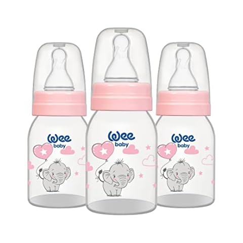 Wee Baby Biberón de Plástico sin BPA Cover