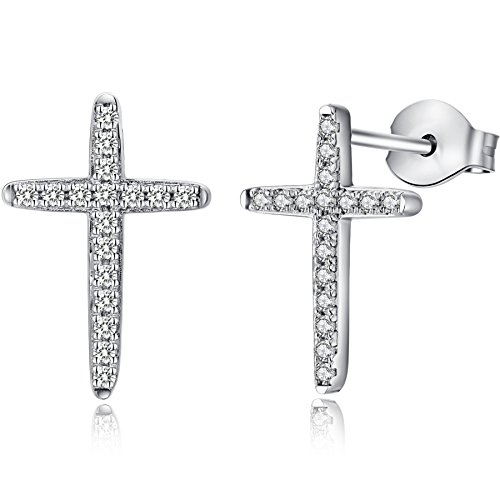 Boucles d'oreilles croix argent le cadeau d'anniversaire mémorable pour elle