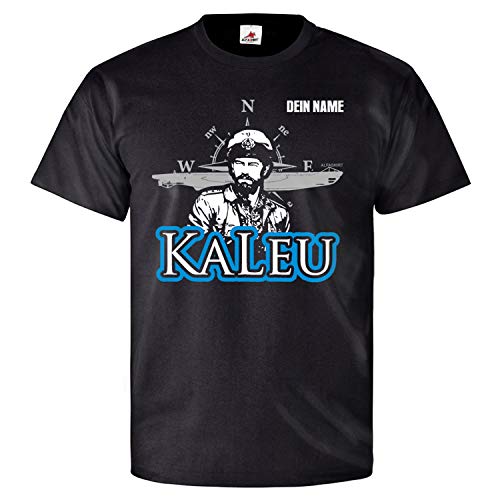 T-shirt pour homme de capitaine KaLeu 25832 personnalisé en coton durable