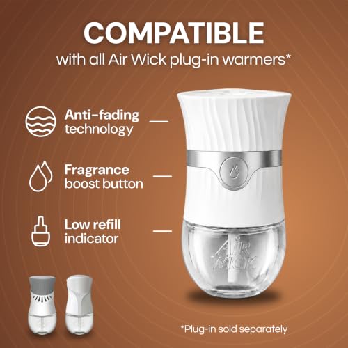 Image of Air Wick Plug-In Scented Oil Refills, Brown Sugar and Vanilla, 6 Count