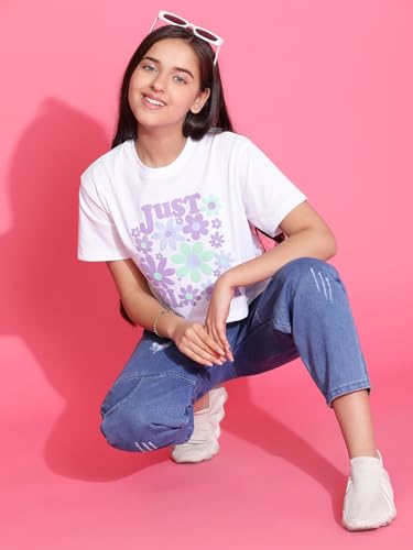 Image of Li'l Tomatoes Girls T-Shirt|Cotton|Relaxed Fit