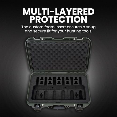 Mallette Nanuk 935 pour 6 pistolets orange avec mousse de protection - 3