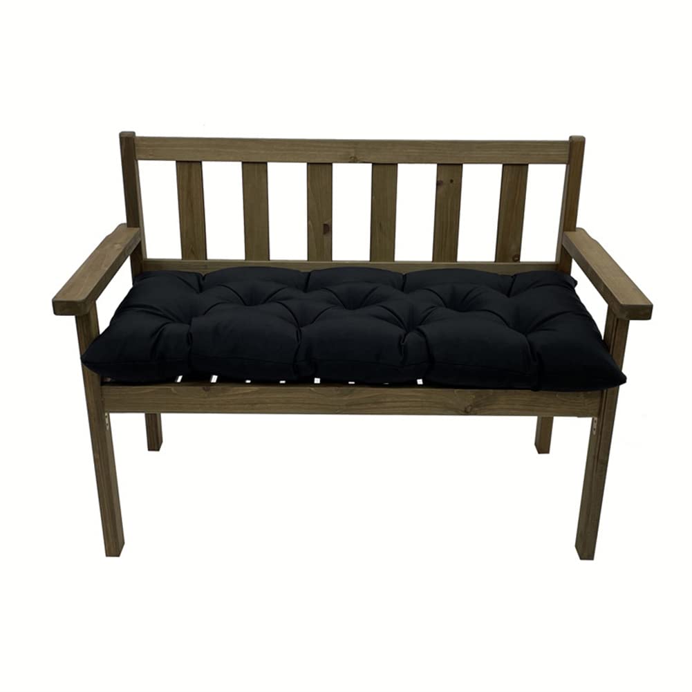 Shapeazy Outdoor/Indoor Waterproof Bench Cushion,Non-Slip Bench Pads with Ties Swing Chair Tatami Cushion,Bench Cushions for Patio Backyard Porch