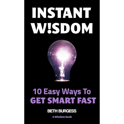 Instant Wisdom Audiolibro Por Beth Burgess arte de portada