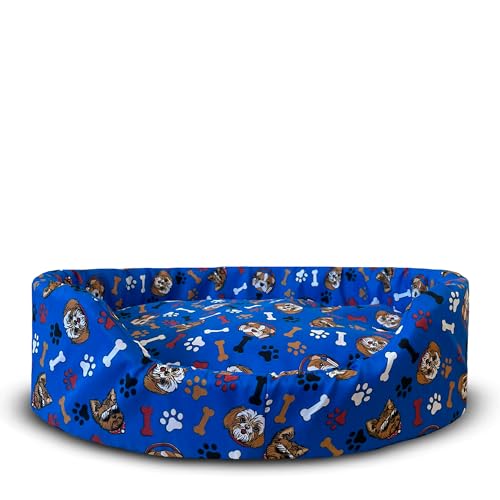 Cama para Cachorro Cão e Gato Pequeno 02 - Caminha Pet Microfibra...