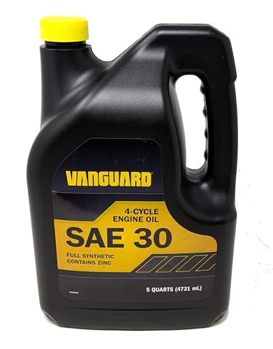 Aceite de motor sintético completo Vanguard SAE 30 de 5 cuartos miniatura 1