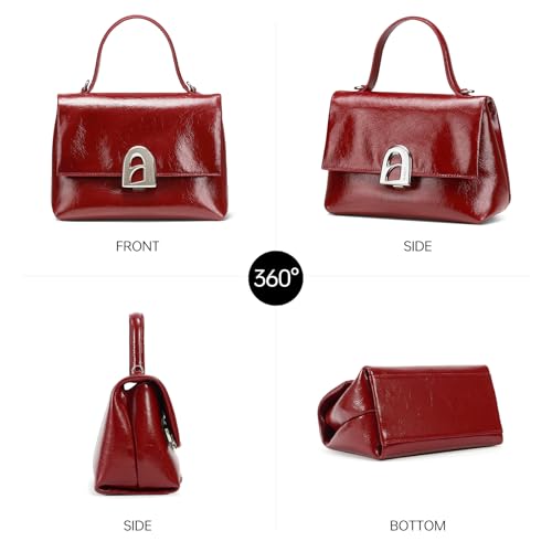 LA FESTIN Small Cute Handbags for Women: Shoulder Purse Leather Top Handle for Ladies Tote Satchel - Trendy Chasers3