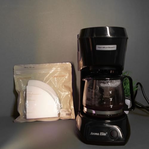 Image of Kaapi Solutions 4 Cup Coffee Maker, Drip Brew Machine with V60 Filter, Compact & Easy to Use, Black
