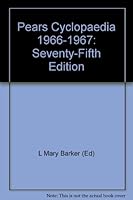 Pears Cyclopaedia 1966-1967: Seventy-Fifth Edition B00EQ281QS Book Cover
