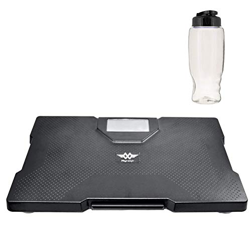 Gear Nation Healthy Living Bundle My Weigh XL 700 Pound Scale. Free Water Bottle. High Capacity Safe. XL700 Voice Weight Scale