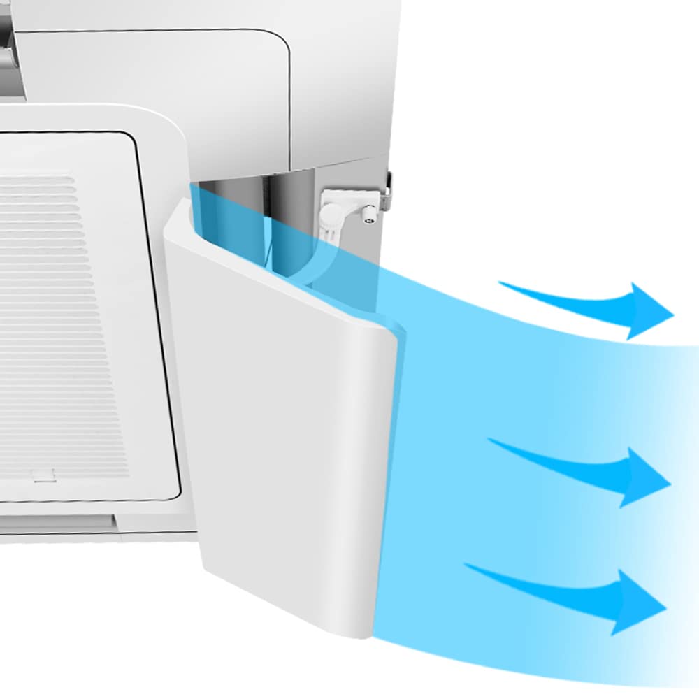 BHGFYXBS Adjustable Air Conditing Wind R Full Control Veal Horizontal Airflow Cooling Air Supply Baffle For Enhanced T & Energy Efficiency