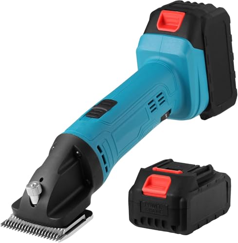 Tosacavalli Tosatrice a batteria per cavalli 2 batterie 48v 3.0Ah