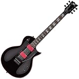 ESP Artist Series LGH200BLK Solid-Body Electric Guitar, Black
