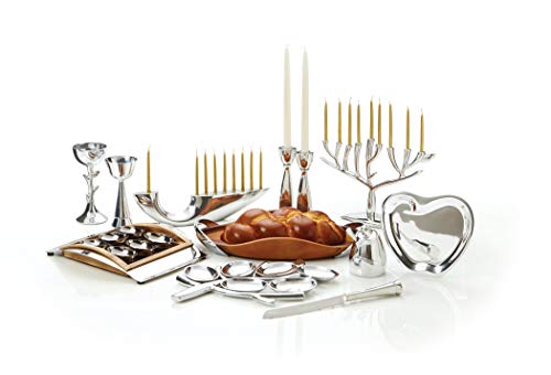 Nambeillumemenorahhanukkahmenorahcandleholderdecorativemenorahsforchanukah9branchesmadeofmetalalloy14inchdesignedbytoddmyers  Urban Country Home Decor Nambe illume menorah hanukkah menorah candle holder decorative menorahs for chanukah 9 branches made of metal alloy 14 inch designed by todd myers  urban country home decor