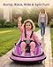 12V Electric Bumper Cars for Toddlers, Kids Bumper Cars, Ride On Toys with Parent Remote, 360° Spin, 2 Speed, 2 Driving Modes, Music & LED Lights, Toddler car for Boys Girls