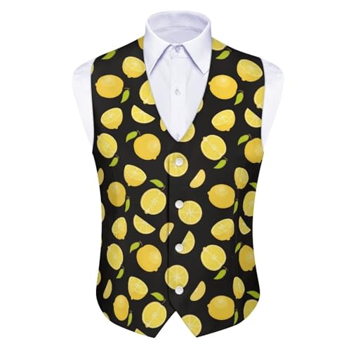 Men's Suit Vest Business Dress Waistcoat Slim Fit Vests V Neck Casual Waistcoat for Men for Suit or Tuxedo4