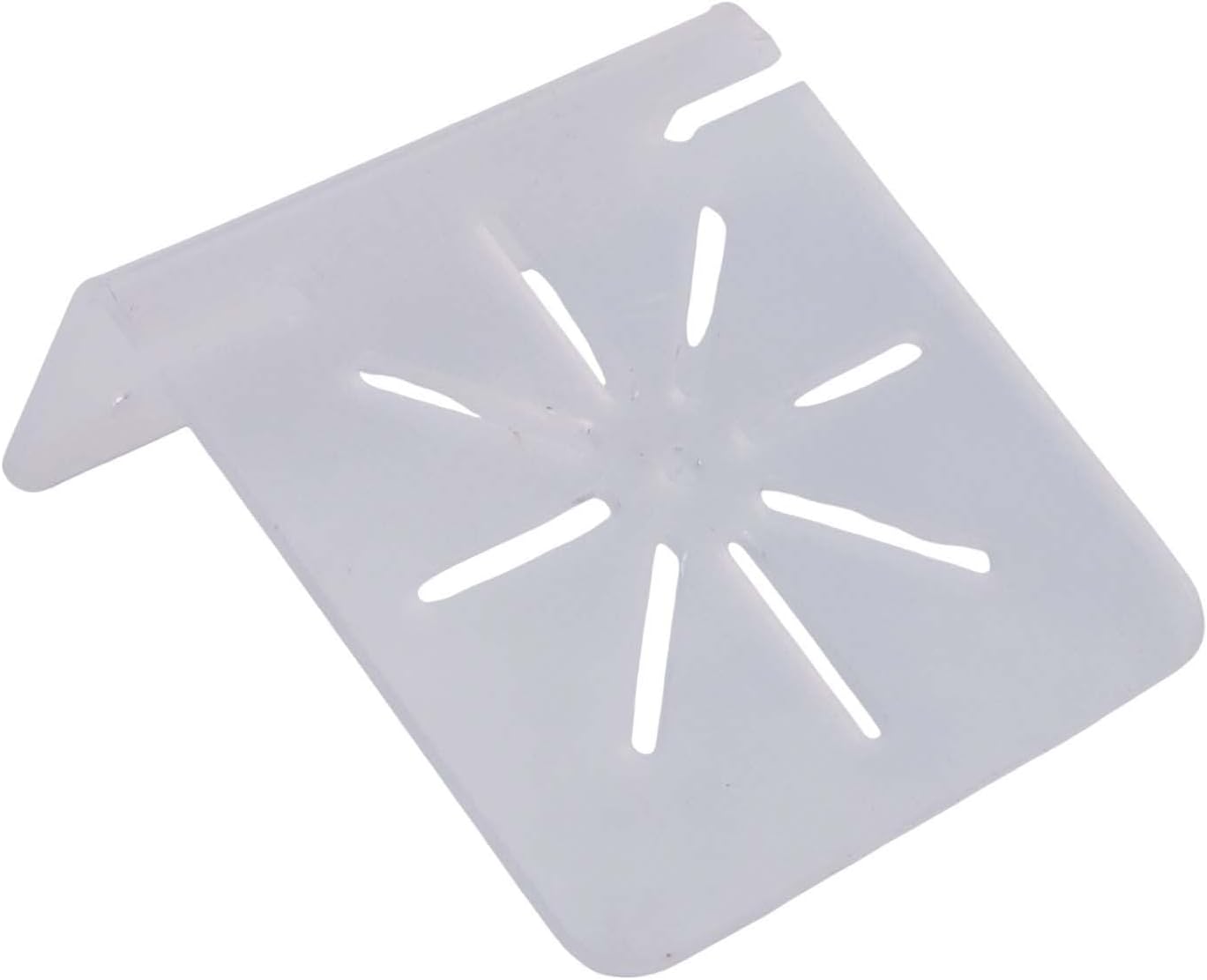 Acrylic Wall-Mounted Floating Shelf Bracket Security Cameras, Baby Monitors & Speakers – 10 x 10 x 5 cm Transparent Mounting Bracket, 3-P