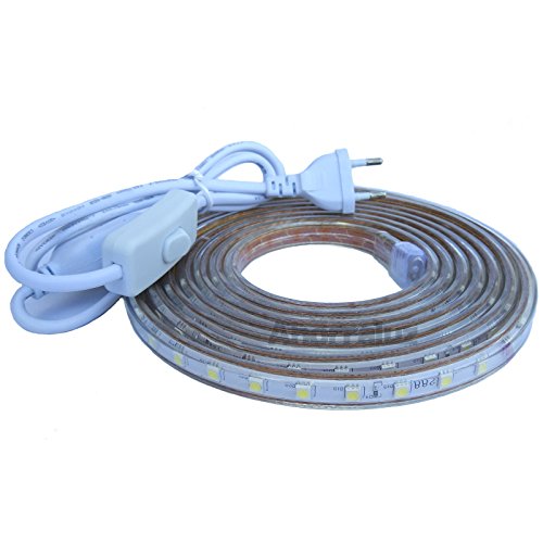 Preisvergleich Produktbild Energiesparender LED-Streifen, 220-5050-60-CW-2, 220V