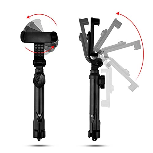 Perche à selfie 2 en 1 et trépied multifonction blanc réglable SCRUBY - 3
