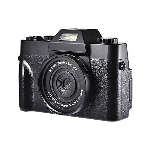 Digital Video Camcorder, Kamera vlogging Kamera Minikamera 1080P Full HD Kamera 30.0MP 3,0 Zoll Flip-Screen 16X Digitalzoom AV-Schnittstelle