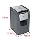 Rexel Optimum AutoFeed+ 130X Automatischer Aktenvernichter, 130 Blatt automatisch, Sicherheitsstufe P4, Partikelschnitt, für kleinere Büros, 44 Liter Abfallbehälter, 2020130XEU