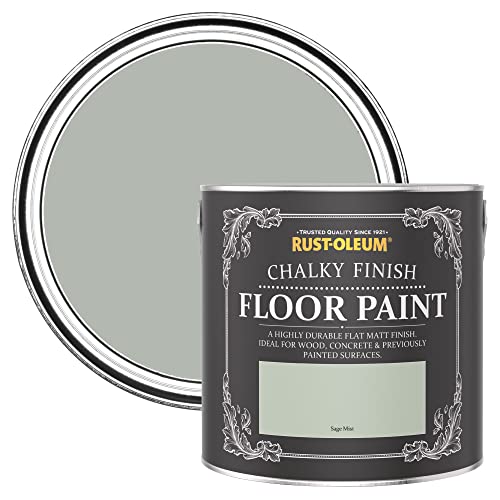 Rust-Oleum Green Scratch-Proof Floor Paint in Matt Finish - Sage Mist 2.5L