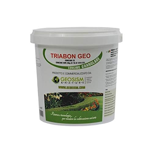 Seramis Pflanz-Granulat für alle Zimmerpflanzen, 15 l – Pflanzen Tongranulat, Blumenerde Ersatz zur Wasser- und Nährstoffspeicherung, Gelb 8 Triabon, NPK-meststof (Mg, S) 16-8-12 + (4.22) + micro-elementen (1 kg)