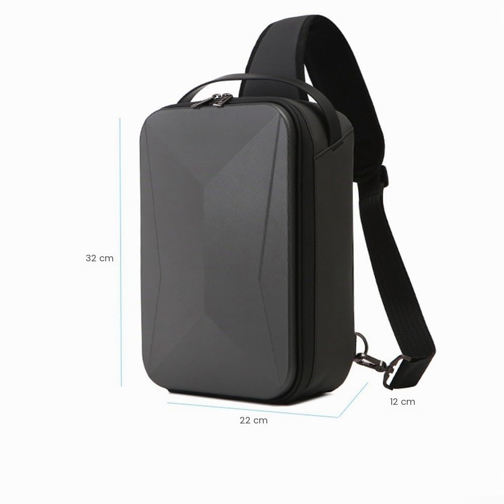 Zaino per droni DJI Neo, impermeabile e resistente agli urti, ideale per attività all'aperto e facile accesso, Come mostrato, grigio, moderno
