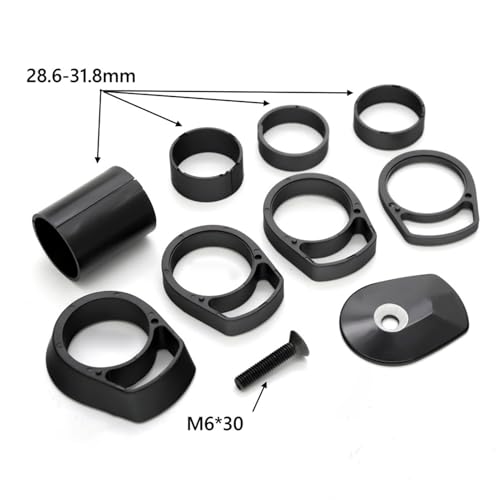 Combo guidon potence carbone antichoc pour éliminer les vibrations sur route - 7