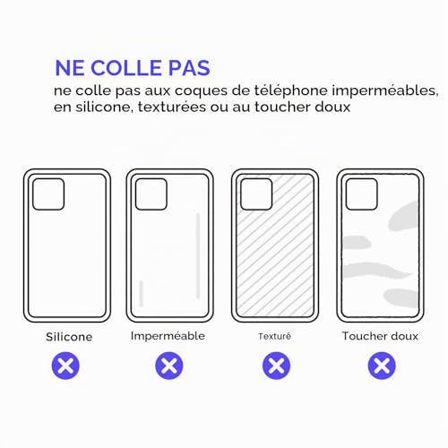 Support PopSockets avec top interchangeable enamel résistant